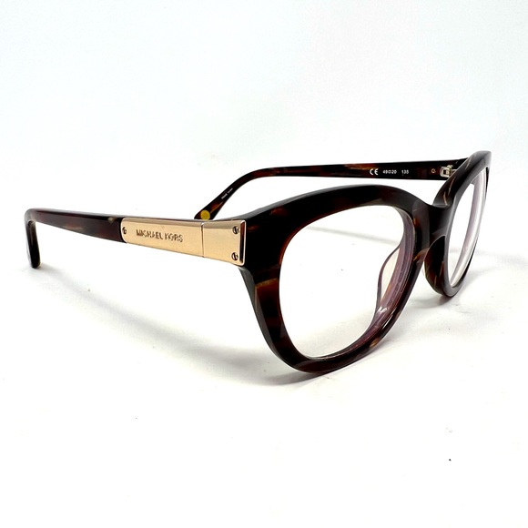 Michael Kors MK 866 262 Eyeglasses Glasses  Brown Tortoise And Gold  49-20-135 - Picture 1 of 9